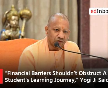 Financial Barriers Shouldn’t Obstruct A Student's Learning Journey,” Yogi Ji Said