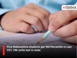 Five Maharashtra students get 100 Percentile in Law CET; 74K write test in state