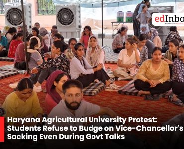 Haryana Agricultural University Protest: Students Refuse to Budge on Vice-Chancellor's Sacking Even During Govt Talks