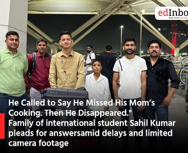 He Called to Say He Missed His Mom’s Cooking. Then He Disappeared." Family of international student Sahil Kumar pleads for answers amid delays and limited camera footage