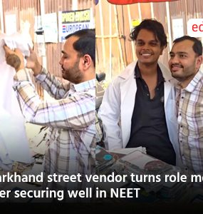 Jharkhand street vendor turns role model after securing well in NEET