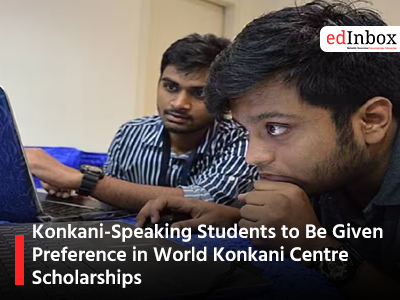 Konkani-Speaking Students to Be Given Preference in World Konkani Centre Scholarships