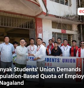 Konyak Students' Union Demands Population-Based Quota of Employment in Nagaland