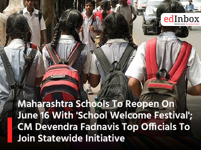 Maharashtra Schools To Reopen On June 16 With 'School Welcome Festival'; CM Devendra Fadnavis Top Officials To Join Statewide Initiative