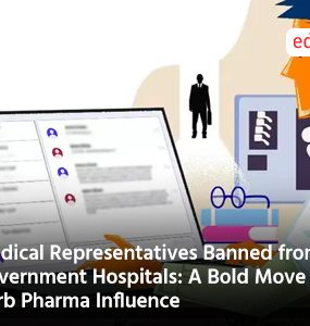 Medical Representatives Banned from Government Hospitals: A Bold Move to Curb Pharma Influence