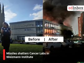 Missiles shatters Cancer Labs in Weizmann Institute