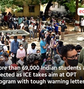 More than 69,000 Indian students are affected as ICE takes aim at OPT program with tough warning letters