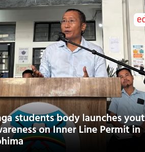 Naga students body launches youth awareness on Inner Line Permit in Kohima
