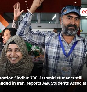 Operation Sindhu: 700 Kashmiri students still stranded in Iran, reports J&K Students Association