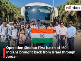 Operation Sindhu: First batch of 160 Indians brought back from Israel through Jordan