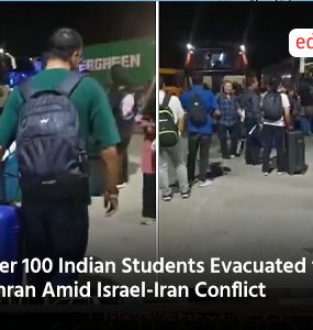 Over 100 Indian Students Evacuated from Tehran Amid Israel-Iran Conflict