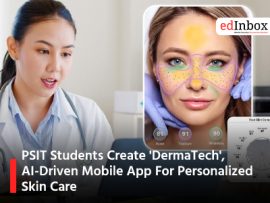 PSIT Students Create 'DermaTech', AI-Driven Mobile App For Personalized Skin Care