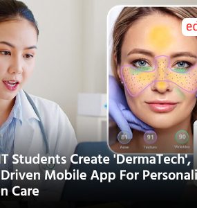 PSIT Students Create 'DermaTech', AI-Driven Mobile App For Personalized Skin Care