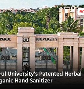 Parul University’s Patented Herbal Organic Hand Sanitizer