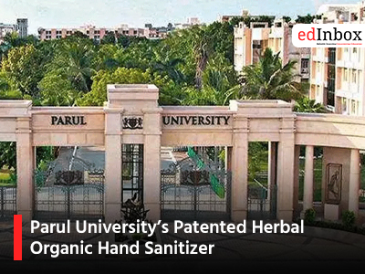 Parul University’s Patented Herbal Organic Hand Sanitizer