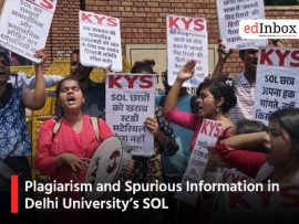 Plagiarism and Spurious Information in Delhi University’s SOL