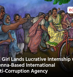 Raj Girl Lands Lucrative Internship with Vienna-Based International Anti-Corruption Agency