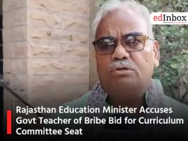 Rajasthan Education Minister Accuses Govt Teacher of Bribe Bid for Curriculum Committee Seat
