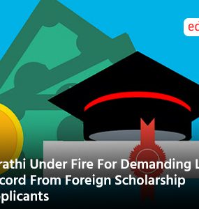 Sarathi Under Fire For Demanding Land Record From Foreign Scholarship Applicants