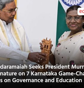 Siddaramaiah Seeks President Murmu's Signature on 7 Karnataka Game-Changing Bills on Governance and Education