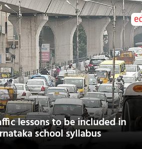 Traffic lessons to be included in Karnataka school syllabus