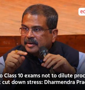 Two Class 10 exams not to dilute process but cut down stress: Dharmendra Pradhan