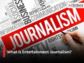 What is Entertainment Journalism?
