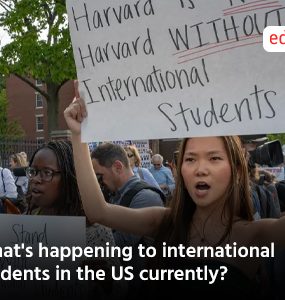 What's happening to international students in the US currently?