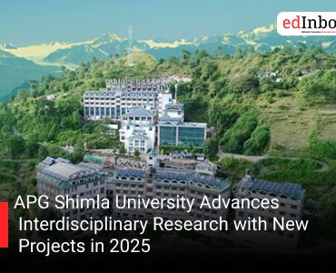 APG Shimla University Advances Interdisciplinary Research with New Projects in 2025