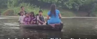 Andhra's Forgotten Children: Students Wade Across Canal, Walk 4 Km Through Forests to Attend School in Solubongu