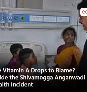 Are Vitamin A Drops to Blame? Inside the Shivamogga Anganwadi Health Incident