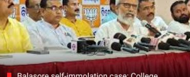 Balasore self-immolation case: College principal showed girl adverse inquiry report, claims MP Pratap Chandra Sarangi