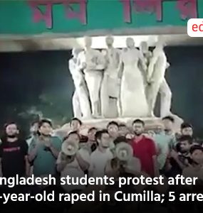 Bangladesh students protest after 25-year-old raped in Cumilla; 5 arrested