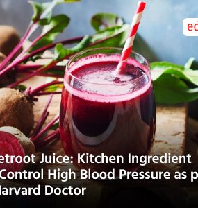 Beetroot Juice: Kitchen Ingredient to Control High Blood Pressure as per a Harvard Doctor