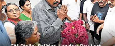 CM Stalin, Political Leaders Pay Last Respects to Veteran Tamil Scholar Perungavikko VM Sethuraman