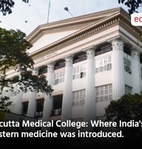 Calcutta Medical College: Where India's western medicine was introduced.