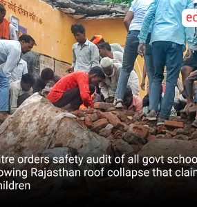 Centre orders safety audit of all govt schools following Rajasthan roof collapse that claimed 7 children