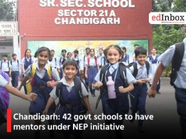 Chandigarh: 42 govt schools to have mentors under NEP initiative