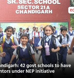 Chandigarh: 42 govt schools to have mentors under NEP initiative
