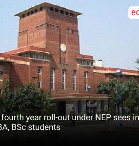 DU fourth year roll-out under NEP sees increase in BA, BSc students