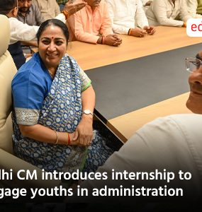 Delhi CM introduces internship to engage youths in administration
