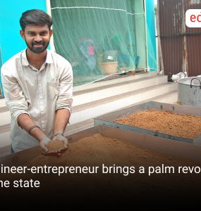 Engineer-entrepreneur brings a palm revolution in the state