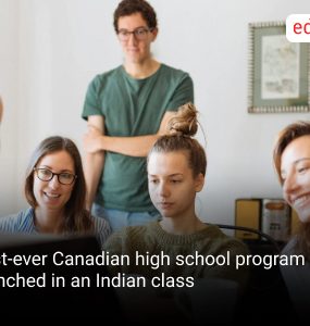 First-ever Canadian high school program launched in an Indian class