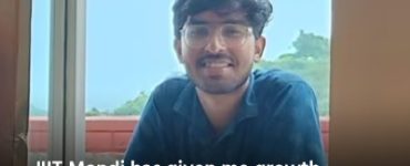'IIT Mandi has given me growth, self-discovery, and long-lasting friendships'