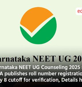 Karnataka NEET UG Counseling 2025 starts: KEA publishes roll number registration, July 8 cutoff for verification, Details here