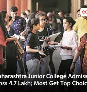 Maharashtra Junior College Admissions Cross 4.7 Lakh; Most Get Top Choices