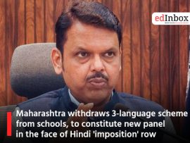 Maharashtra withdraws 3-language scheme from schools, to constitute new panel in the face of Hindi 'imposition' row