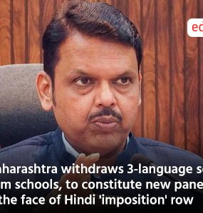 Maharashtra withdraws 3-language scheme from schools, to constitute new panel in the face of Hindi 'imposition' row