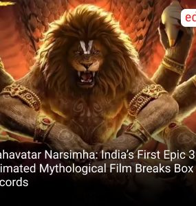 Mahavatar Narsimha: India’s First Epic 3D Animated Mythological Film Breaks Box Office Records