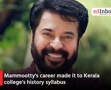 Mammootty's career made it to Kerala college's history syllabus